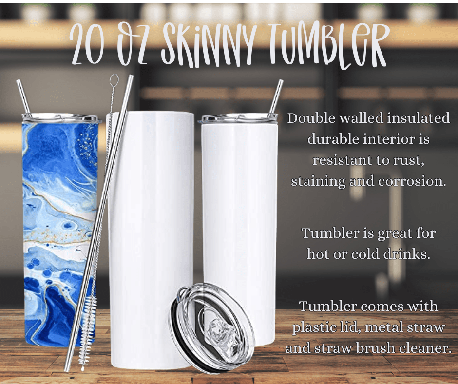 Bee Mine 20 oz Insulated Tumbler - Romantic Honeybee and Rose Design