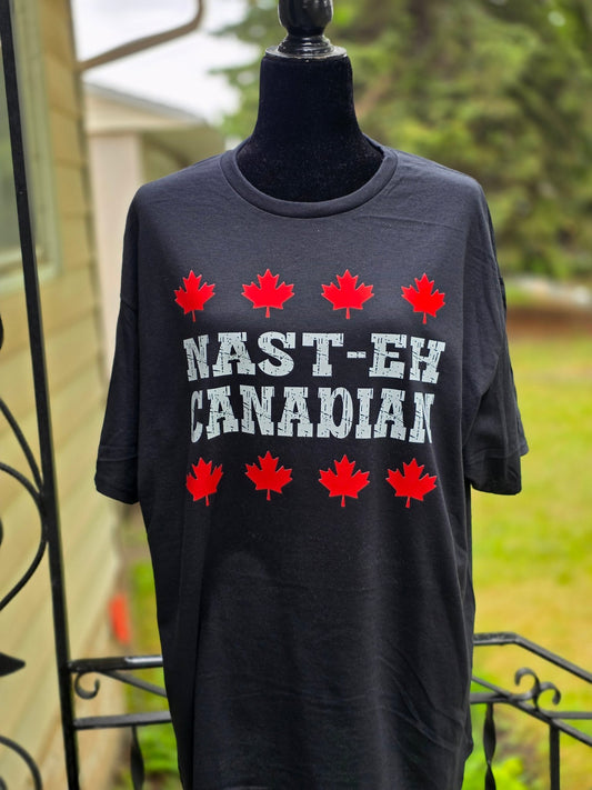 Nast-Eh Canadian Soft Adult Tshirt